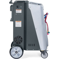 Установка для заправки автомобильных кондиционеров KraftWell с сенсорным дисплеем, автоматическая, фреон R-134a, 120 л/мин., внутр. ёмкость 14.5 л AC1800