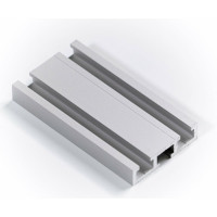 Профиль-шина PR TR051/1SM 51 мм, 1.5 м, 1.212 кг, анодирование, серебро матовое GlobalTOOLS GT-006-113-0003