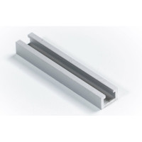 Профиль-шина PR TR019/1SM 19 мм, 0.8 м, 0.269 кг, анодирование, серебро матовое GlobalTOOLS GT-006-109-0001