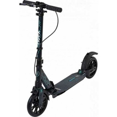 RIDEX Самокат 2-х колесный Micra 200 мм, дисковый тормоз, черный УТ-00020987