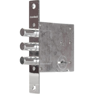 Doorlock Корпус сувальдного замка DL8257K/Z/60мм, 5 ключей 75328