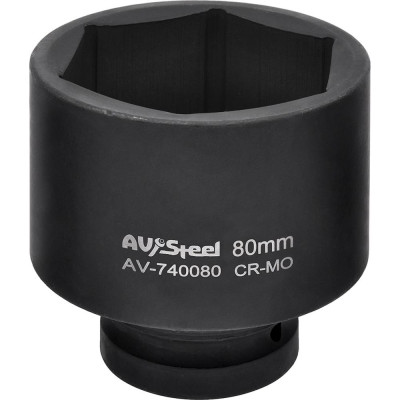 Ударная головка шестигранная AV Steel AV-740080