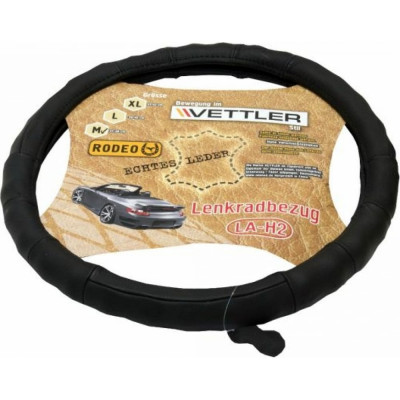 Оплетка на руль 2108-15 VETTLER RODEO MLAH2black