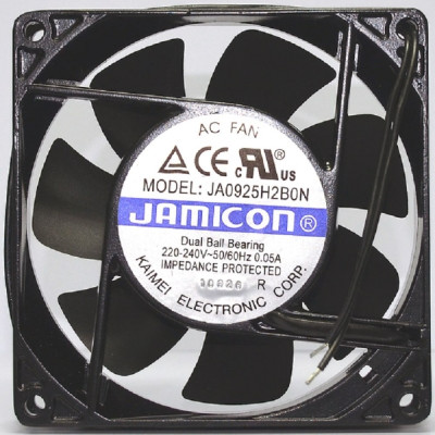 JAMICON вентилятор JA0925H2B0N-L 92х92х25 230В С00036536