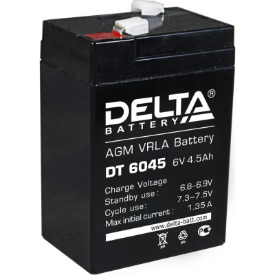 Батарея аккумуляторная DELTA DT 6045