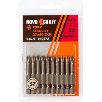 Биты NOVOCRAFT Torx SECURITY B45-21-05027A