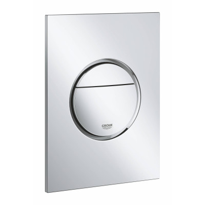 Grohe Nova Cosmopolitan Накладная панель смыва для унитаза, размер S, вертикальная, хром 37601000