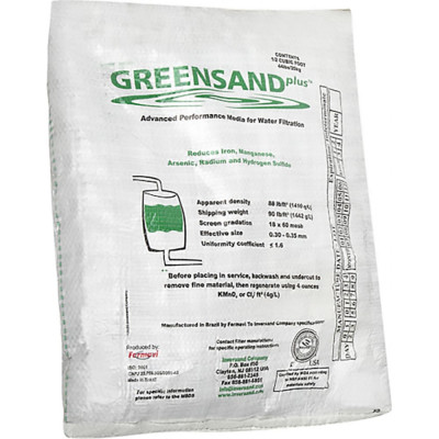 Гейзер Clack Corporation Фильтрующая загрузка Greensand Plus Мешок 14,15л 40062