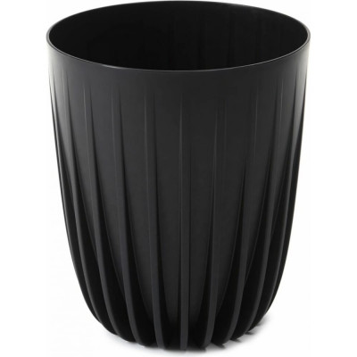 LAMELA Sp.z o. 912 Кашпо MIRA ECO recycled d14 5 h17см 1 5 л черный 064799