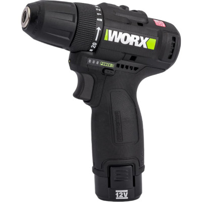 Аккумуляторная бесщеточный дрель-шуруповерт WORX Professional WE210.2 WE210.2