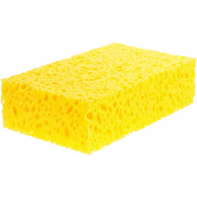 Крупноячеистая губка для мойки кузова Shine systems Wash Sponge SS819