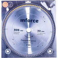 Inforce пильный диск 305х30х96 по алюминию 11-01-614