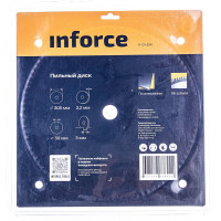 Inforce пильный диск 305х30х96 по алюминию 11-01-614
