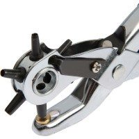 Просекатель дырокол для кожи и картона  ТУНДРА 2-2.5-3-3.5-4-4.5 мм, 225 мм 7085380