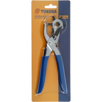 Просекатель дырокол для кожи и картона  ТУНДРА 2-2.5-3-3.5-4-4.5 мм, 225 мм 7085380