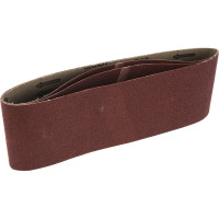 Лента шлифовальная 3 шт. 100х610 мм К80 Энкор 20243