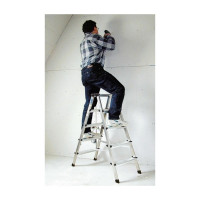 Двусторонняя стремянка Krause MONTO DOPPLO 120342