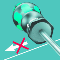 Отвертка 0.8X5.0X100мм WE-007610 WERA