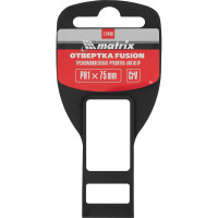 Отвертка MATRIX Fusion, Ph1x75 мм, CrV, 3-х компонентная рукоятка "anti slip"// 11440