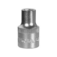 Торцевая головка КОБАЛЬТ 1/2, 9мм, Cr-V 643-026