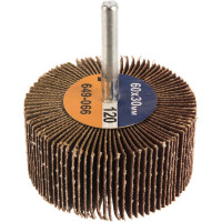 Круг лепестковый с оправкой (60х30 мм; P120) ПРАКТИКА 649-066