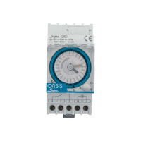 Реле времени модульное суточное Orbis SUPRA QRD OB290232N