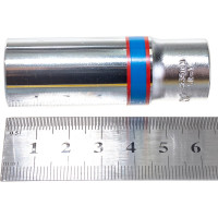 Торцевая глубокая шестигранная головка 3/8", 16мм KING TONY 323516M