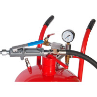 Пескоструйный аппарат JTC шланг 1/2, макс. давление 250 PSI, объем 38 л JTC-5324