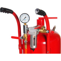 Пескоструйный аппарат JTC шланг 1/2, макс. давление 250 PSI, объем 38 л JTC-5324