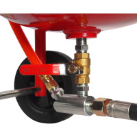 Пескоструйный аппарат JTC шланг 1/2, макс. давление 250 PSI, объем 38 л JTC-5324