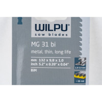 Пилка по металлу MG 31 bi 5 шт. WILPU 257100005