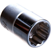 Головка торцевая 12-ти гранная (17 мм; 1/2"; 37 мм) Hans 4402M17