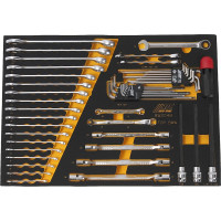 Универсальный набор инструмента, комплектация BMW в ложементе 48шт JTC-BW2048