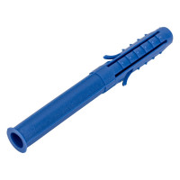 Распорный дюбель Чапай 10х100 шипы+усы, синие 200шт - пакет Tech-Krep 111132