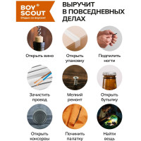 Мультиинструмент BOYSCOUT Универсал 14 функций 61285