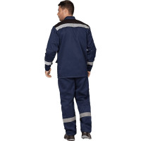 Костюм ГК Спецобъединение ПРОФЕССИОНАЛ темно-синий/черный, р.120-124, рост 170-176 Кос 034/120/170