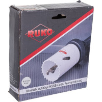 Коронка биметаллическая HSS Co 8% (127 мм) RUKO 126127