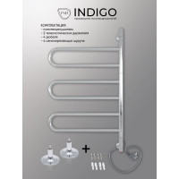Полотенцесушитель INDIGO Ветер 3П 450x750, электро УТ000022631