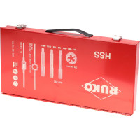 Набор метчиков и плашек Ruko M3-M12 мм HSS-G 37пр 245020