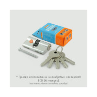 Цилиндровый механизм НОРА-М STD AL ЛП-60 30-30 хром 16599