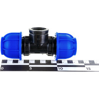 Тройник BOUTTE ПНД переходной 25 - ВР 3/4" - 25 9271848