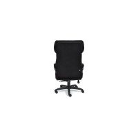 Кресло TetChair DUKE флок/ткань черный/черный 35/TW-11 14040