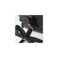 Кресло TetChair DUKE флок/ткань черный/черный 35/TW-11 14040