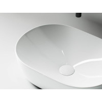 Накладной умывальник чаша Ceramicanova Element овальная, 480х350х130 мм CN5010