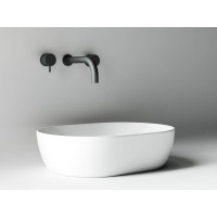 Накладной умывальник чаша Ceramicanova Element овальная, 480х350х130 мм CN5010