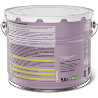 Биозащитное декоративное покрытие для дерева FAKTURA с ионами серебра и льняным маслом, тик, ведро 9 л 208453