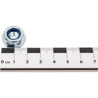 Гайка ZAMETAL самокон., высокая М10 пр. 8.0, DIN 982, оц., 500 шт ZA518651