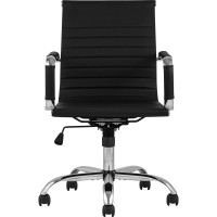 Компьютерное кресло Стул Груп TopChairs City S, черное D-101 black