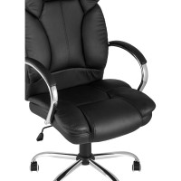 Кресло руководителя Стул Груп TopChairs Ultra, черное D-423 black