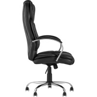 Кресло руководителя Стул Груп TopChairs Ultra, черное D-423 black